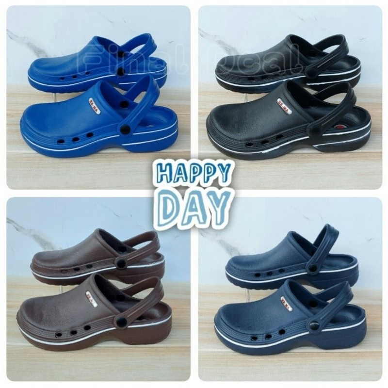 Medis Perawat Hitam Sandal Medis Perawat Hitam Hema, Sandal Kodok, Sendal Rumah, Kamar Mandi, Sandal