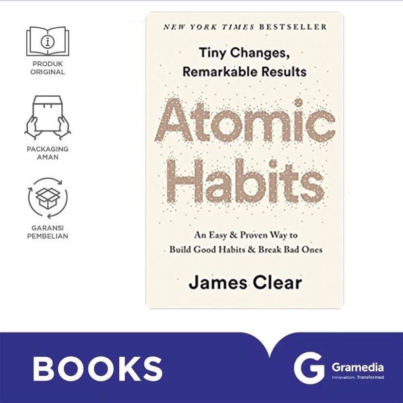 Gramedia Gandaria - Atomic Habits (James Clear)