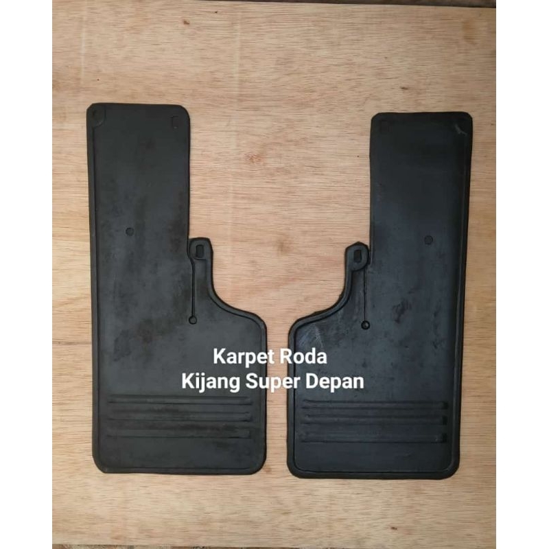 karpet lumpur kepet mudflap kijang super depan