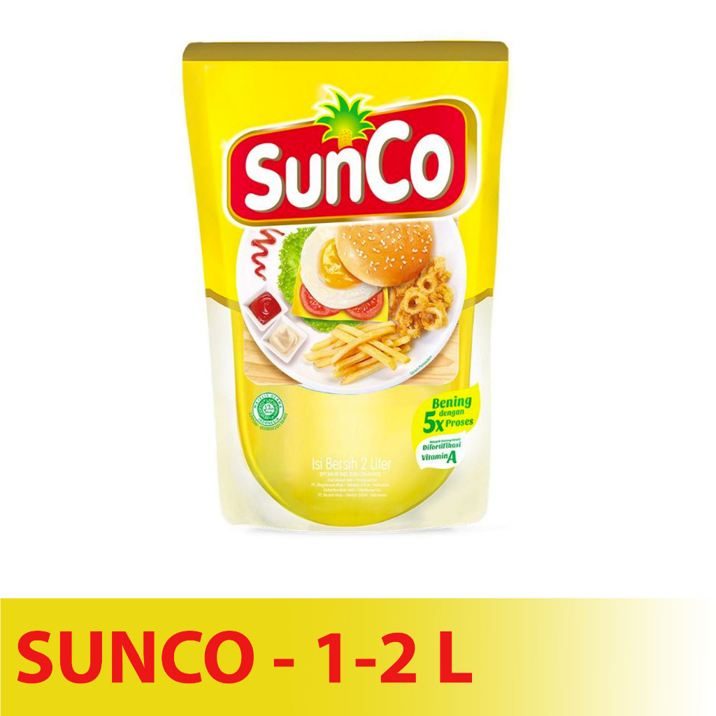 

SEMBAKO MURAH Minyak Goreng Sunco 1 - 2 Liter