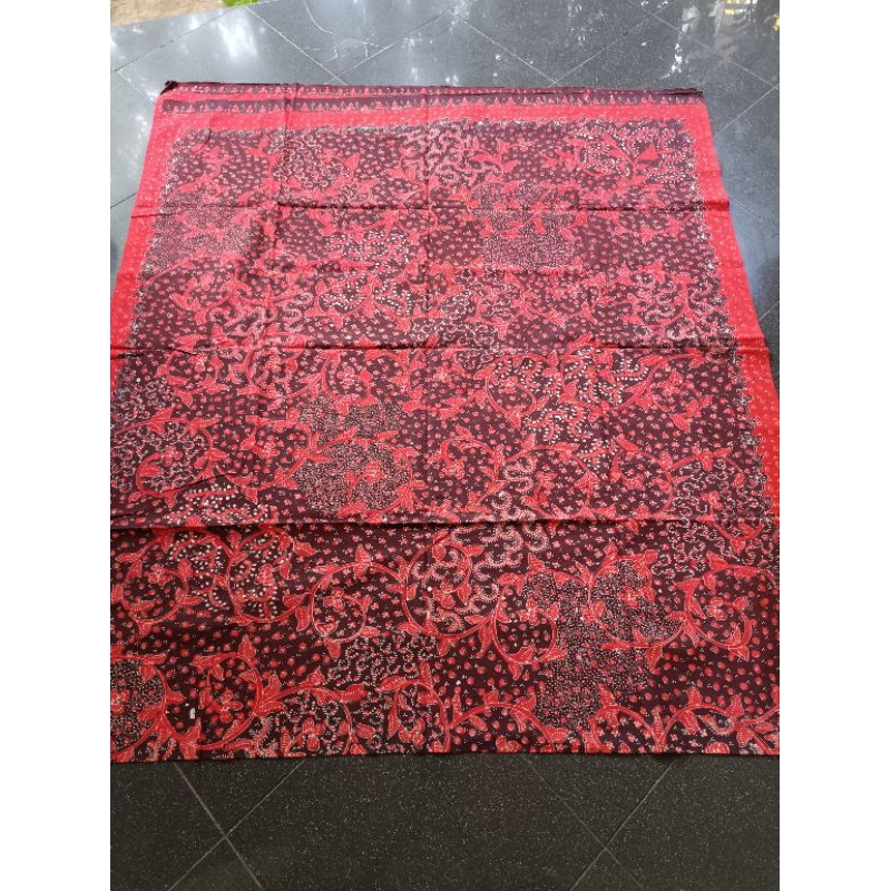 batik tulis lasem sekarjagad merah