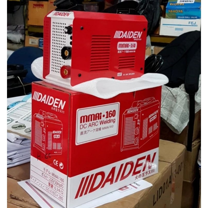 MESIN LAS DAIDEN 160A INVERTER LAS JAPAN / trafo mesin las 160amper daiden