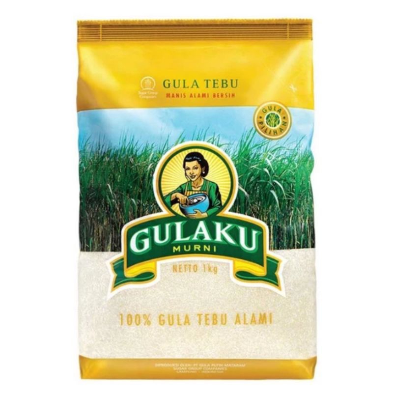 

GULAKU 1KG 100% gula tebu murni