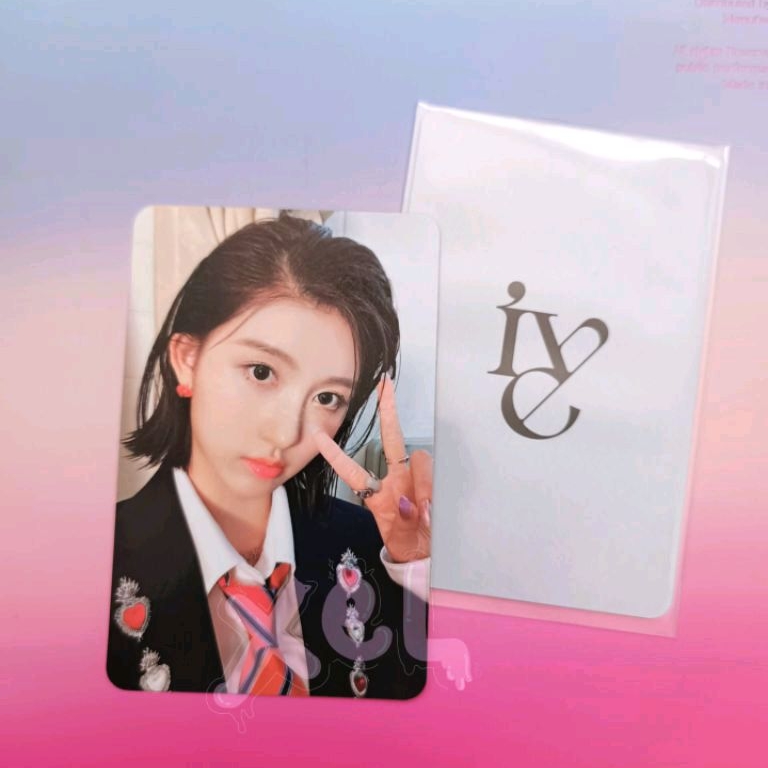 [booked] PHOTOCARD OFFICIAL GAEUL LOVE DIVE V1 LODI IVE wonyoung wony