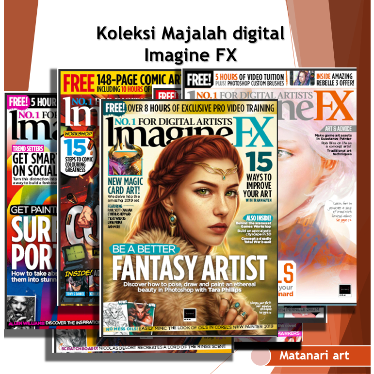 oleksi majalah digital imagine fx 2016, 2018