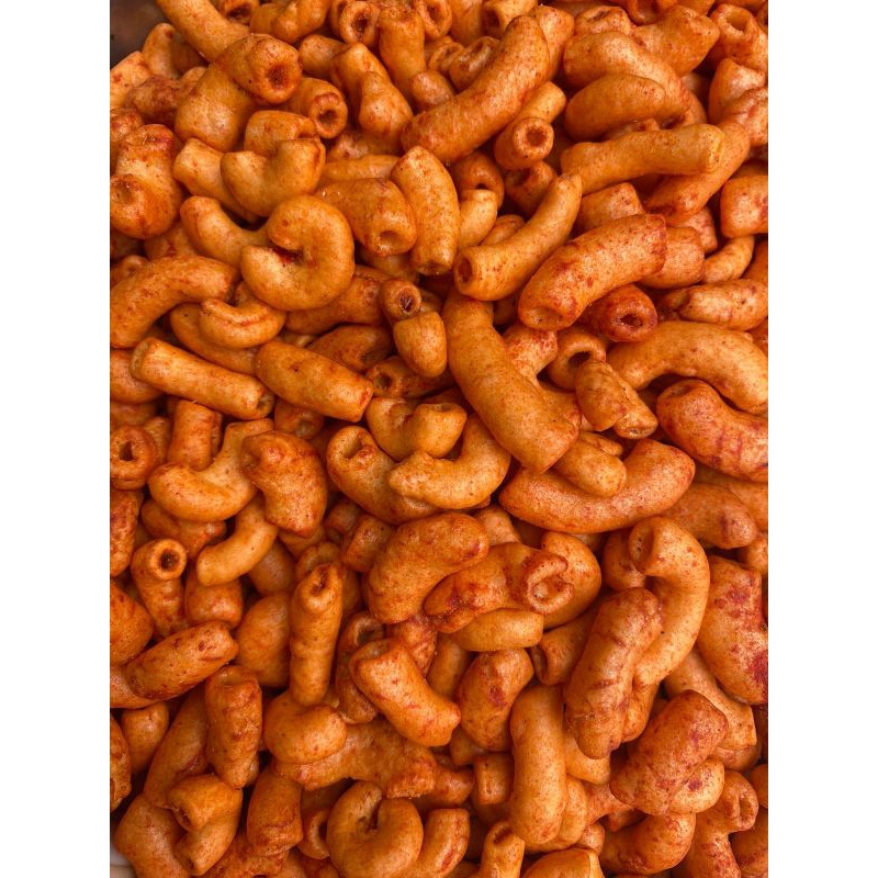 

Lezatoz_Genz Makaroni Bantat Pipa Super 1Kg - Makanan Ringan Cemilan Kripik Snack Food Pedas Jagung