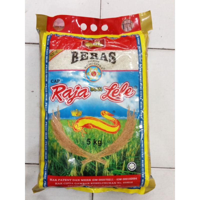 

BERAS CAP RAJA IKAN LELE KUNING 5KG