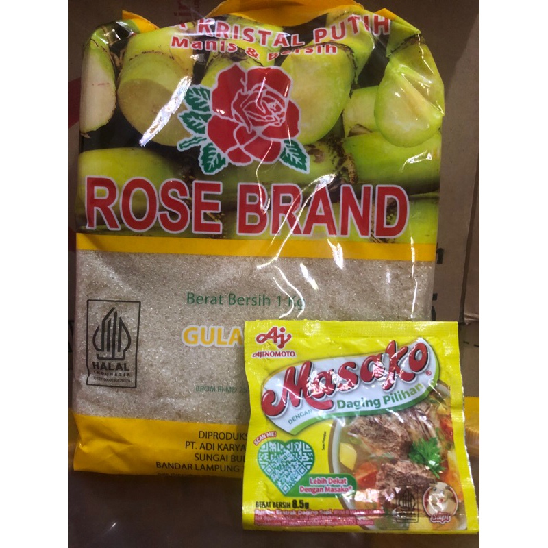 

Gula rose brand kuning free masako