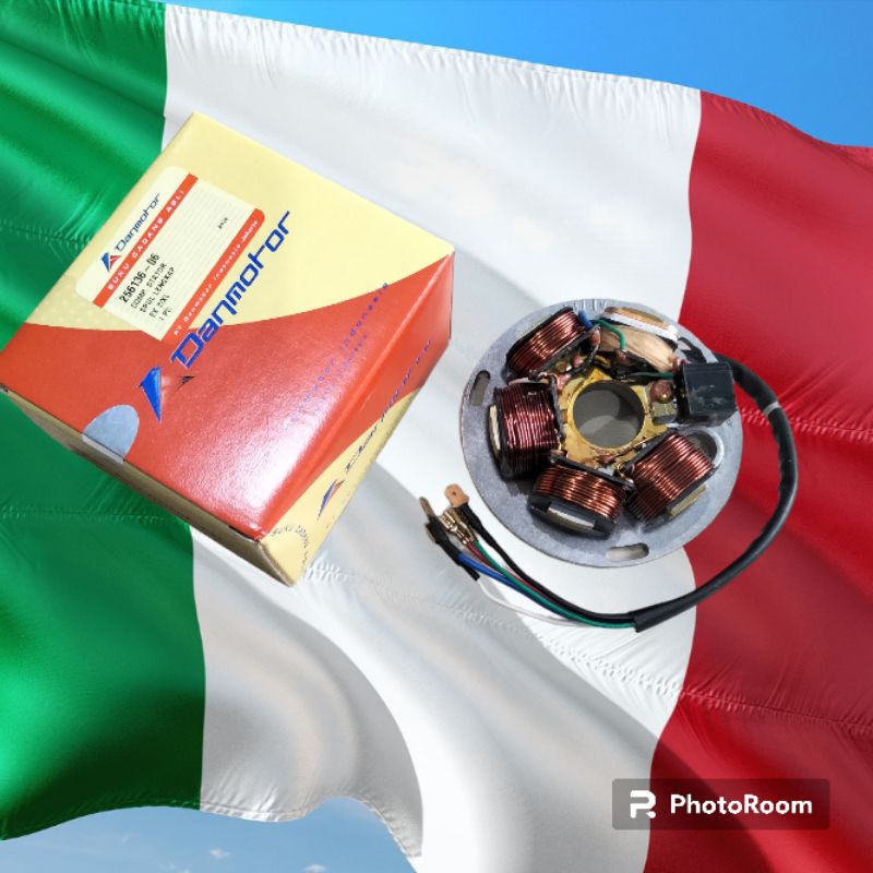 Spul CDI komplit Danmotor vespa px excel pxe strada spartan