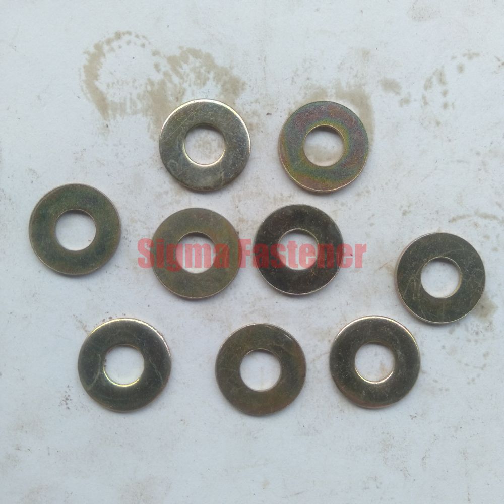 Ring plat kuning Lebar M6x16