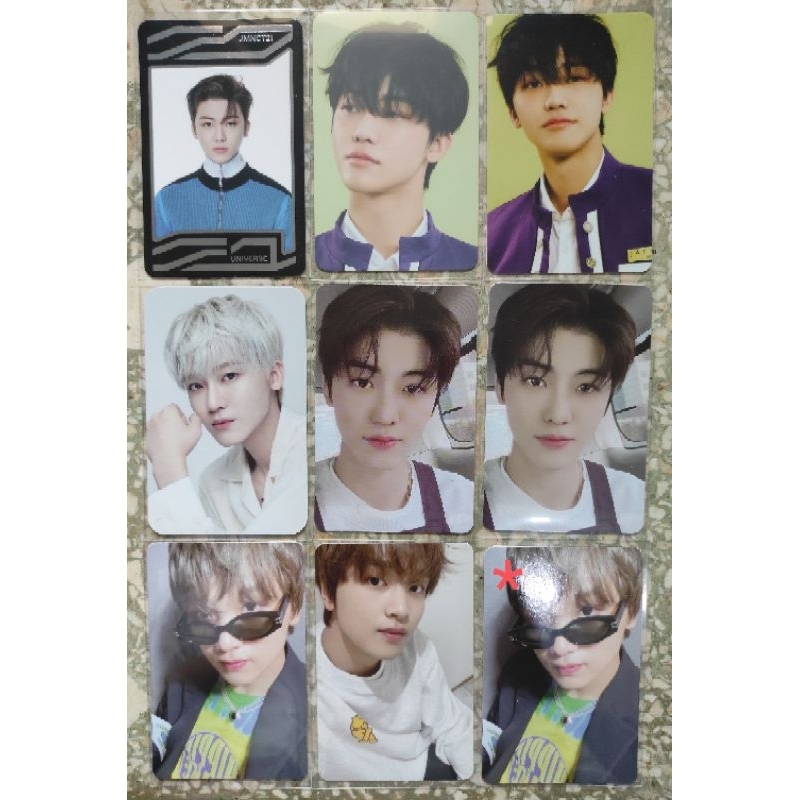 PC PHOTOCARD NCT DREAM JAEMIN JEWEL UNIVERSE CARD UC SG22 SEASON GRRATING 2022 BLANCDIVA CAFE HAECHA