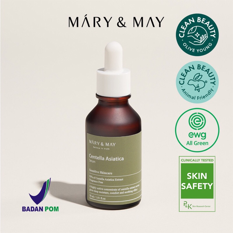 Mary&May Centella asiatica Serum / Idebenone + Blackberry Complex Serum / Mary&May 6 Peptide Complex