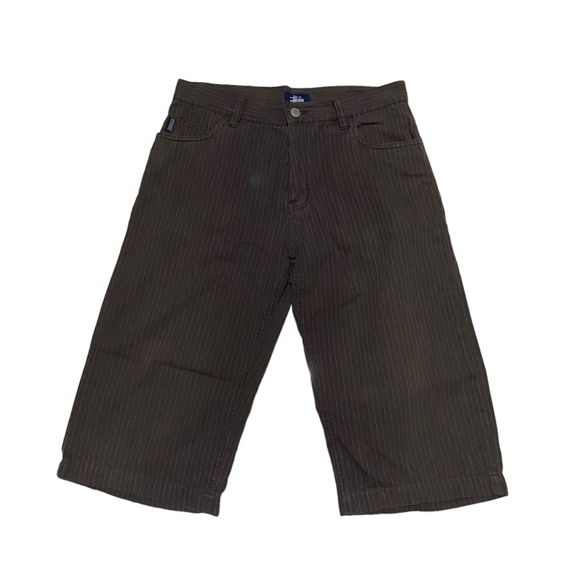 Stussy women stripe 3/4 pant