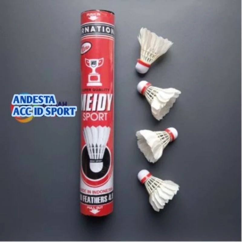 SHUTLECOCK/ KOK MEIDY-AYP KOK ANAK MURAH 12 PCS /1SLOP