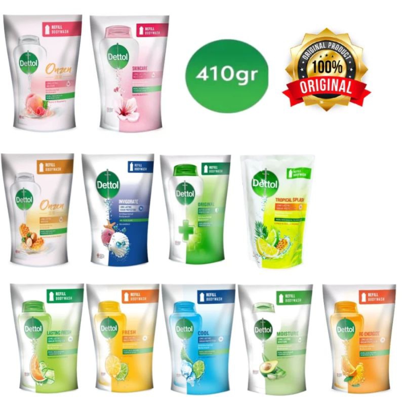 Dettol Sabun Mandi Cair 410 ml