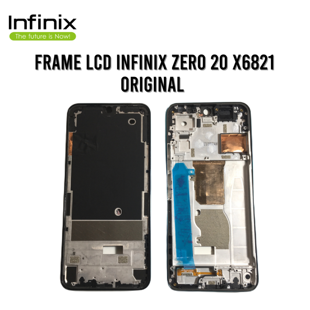 FRAME LCD TULANG BEZZEL TATAKAN LCD INFINIX ZERO 20 X6821 ORIGINAL COPOTAN