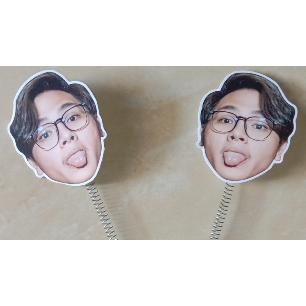 ((PER + Gambar)) Ready Custom Bando Tuing Tuing / Bando Per  Merchandise Headband KPOP  Bando Konser