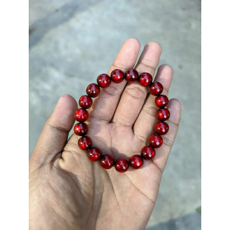 Gelang akar bahar merah kristal