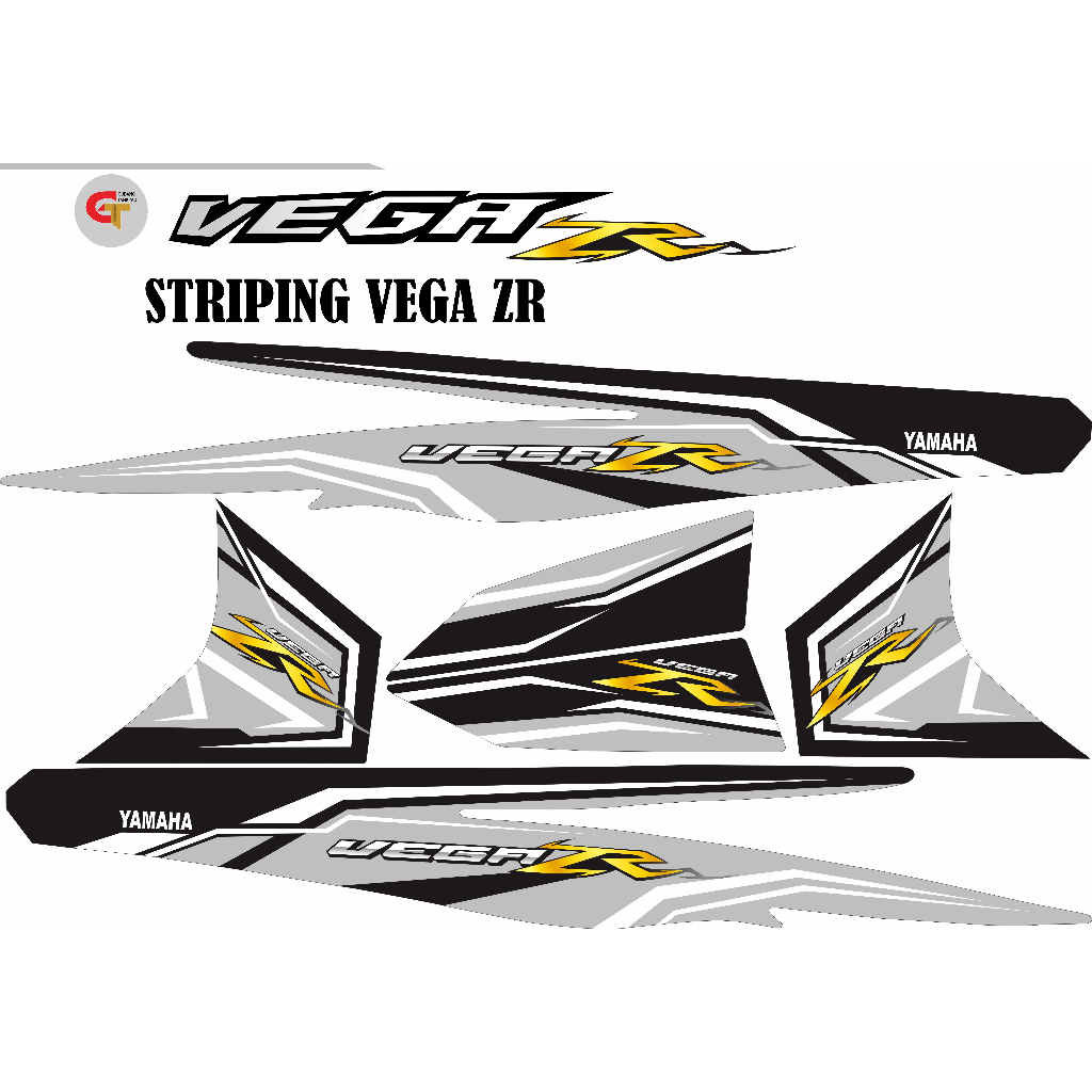 STRIPING STIKER VEGA ZR / VEGA RR / STIKER VARIASI VEGA ZR