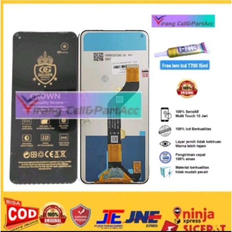 LCD TOUCHSCREEN TS C.S INFINIX HOT 10 /  X682 / HOT 8i / X683