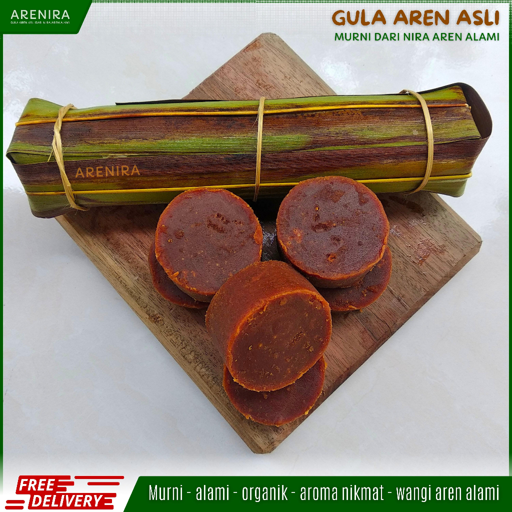 

Gula Aren asli - kualitas premium - 100% murni dari nira aren alami