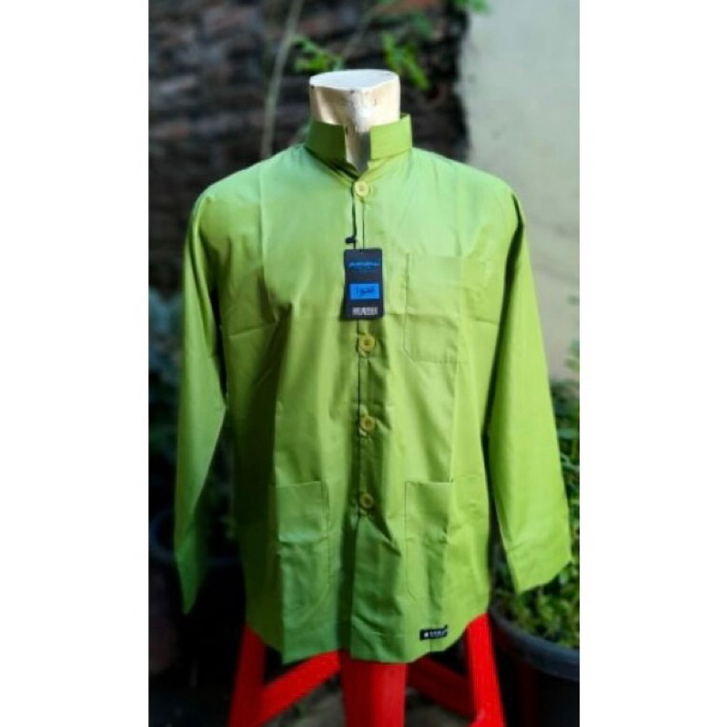 BAJU KOKO AMMU WARNA HIJAU DAUN