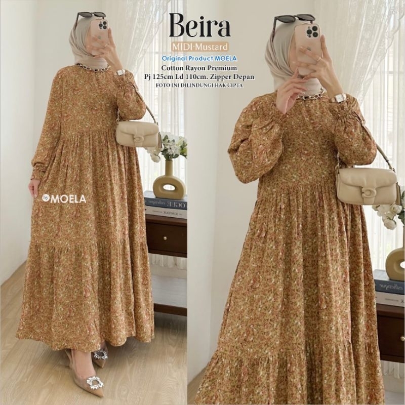 MIDI DRES ORI BY MOELA//BIERA MIDI MOELA