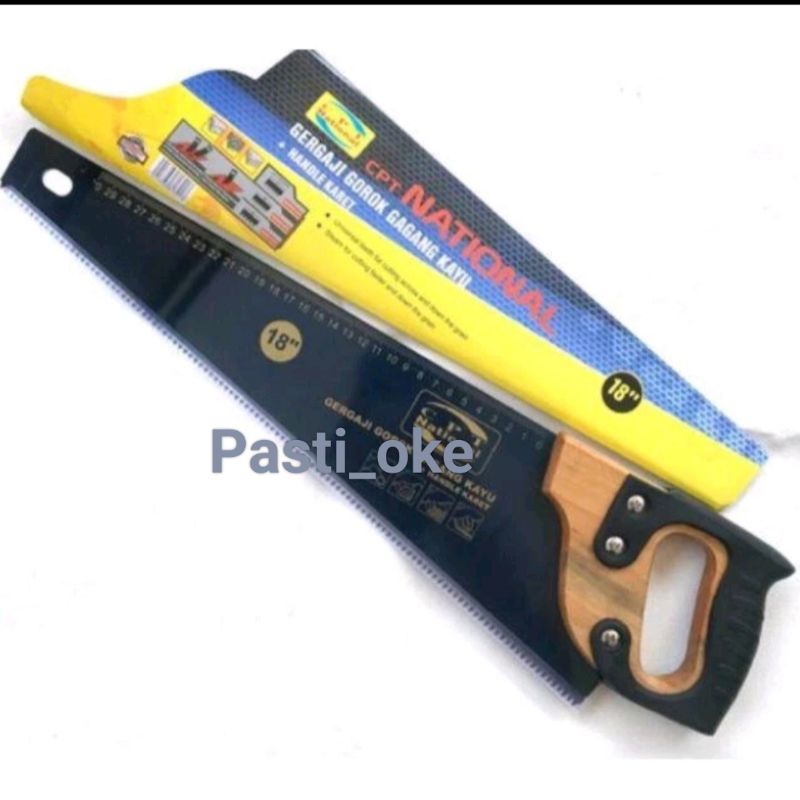 CPT NATIONAL Gergaji Gorok Gagang Kayu 18"