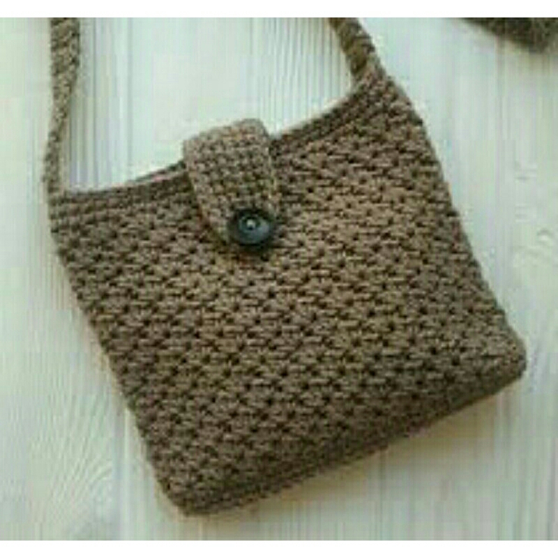 TAS RAJUT SELEMPANG UNIK