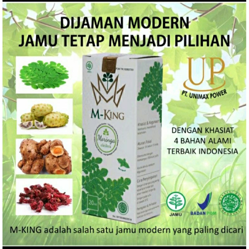 M King Moringa Jamu Tetes Banyak Manfaat