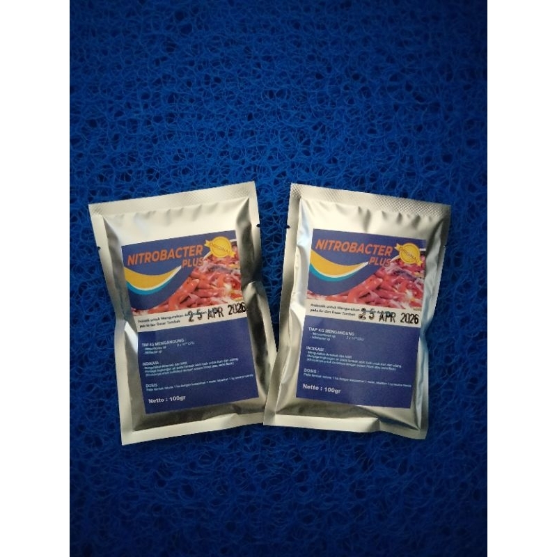 Nitrobacter 50 gram Probiotik Kolam Koi dan Bioflok