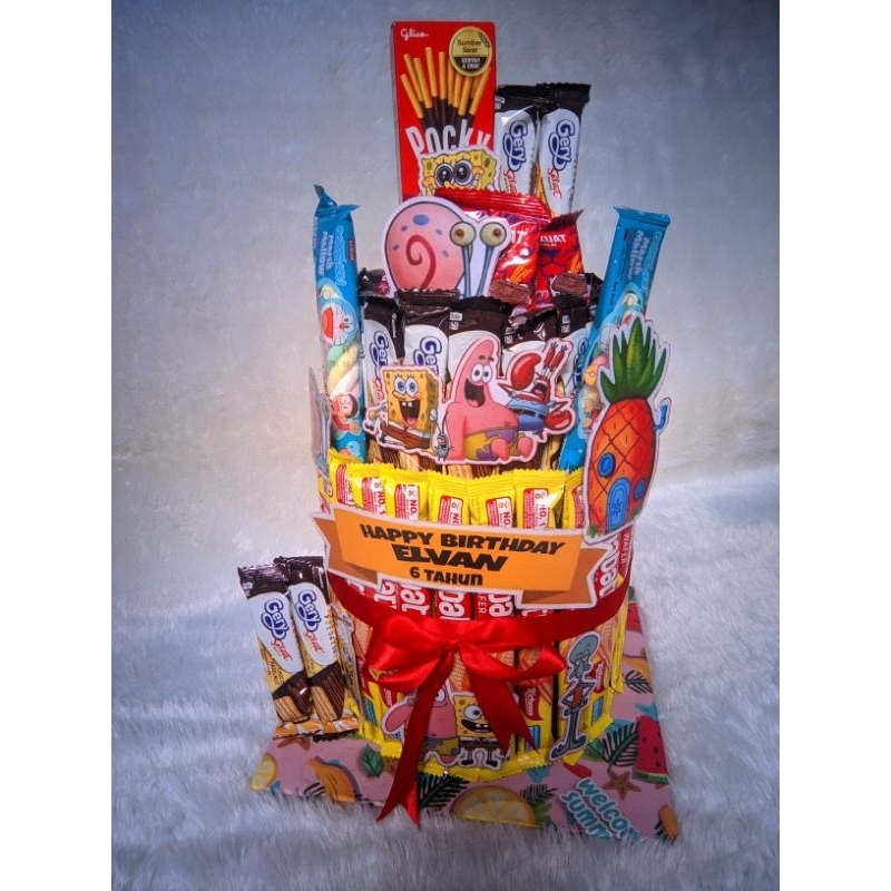 

Snack tower