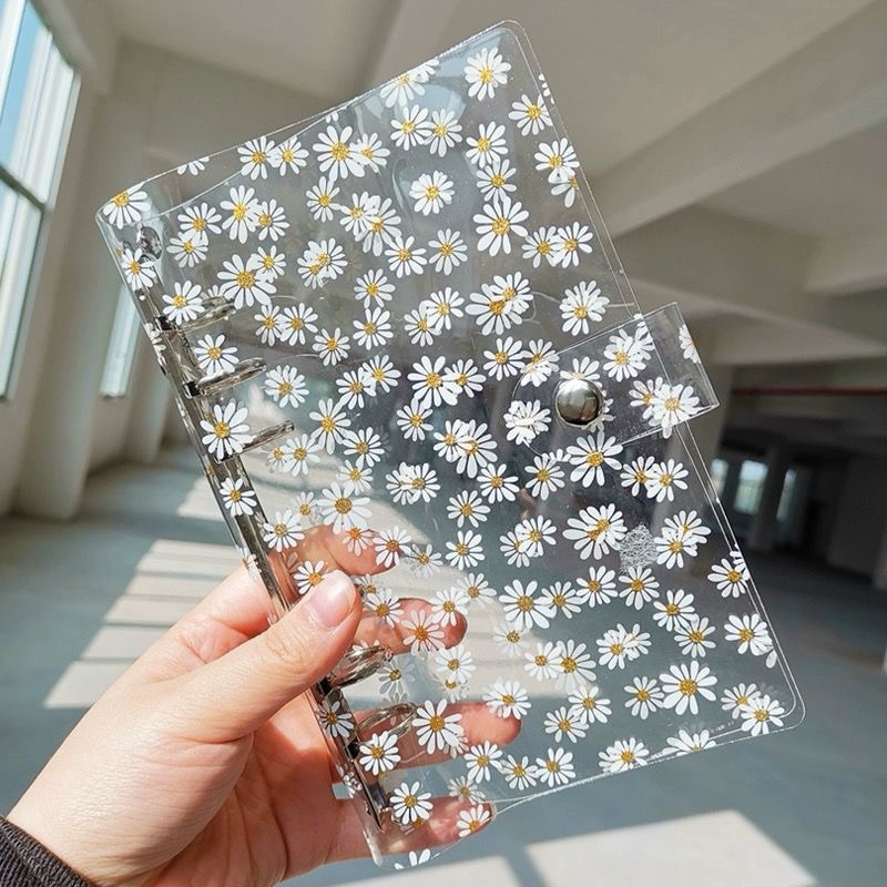 

Binder A6 Daisy bunga putih