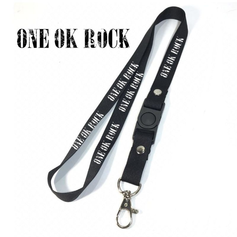 Zivana Toys Tali Lanyard One Ok Rock Distro Gantungan Hp Best Seller Bisa