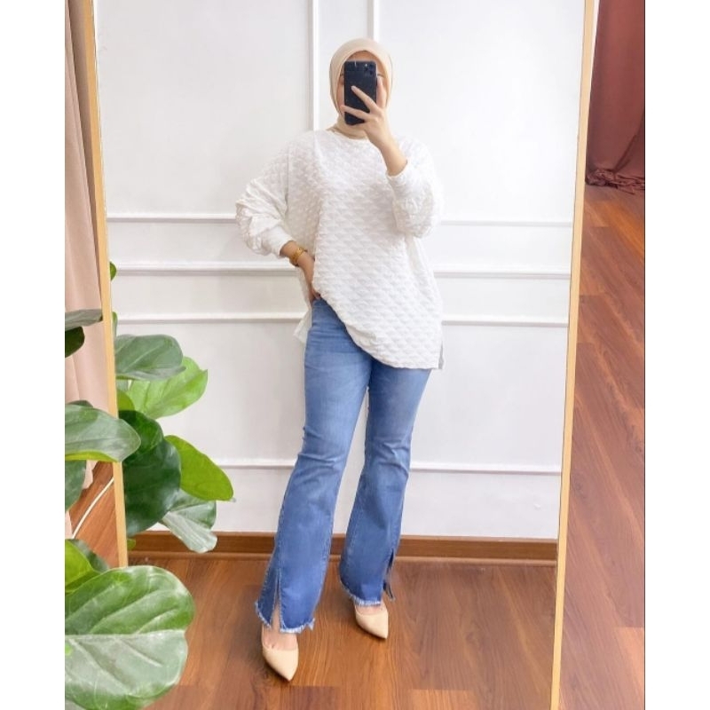 Nadine Cutbray Jeans (by missyshop.official)