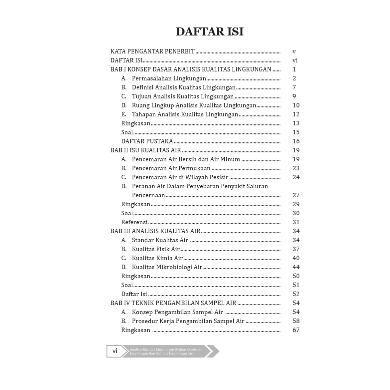 Deepublish - Buku Analisis Kualitas Lingkungan (Kajian Kesehatan Lingkungan dan Kualitas Lingkungan Air) (BW) - BUKU KESEHATAN