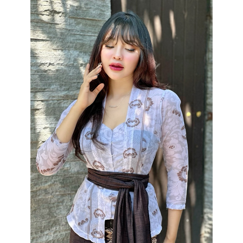 KEBAYA JADI SIFON LUKIS PRADA