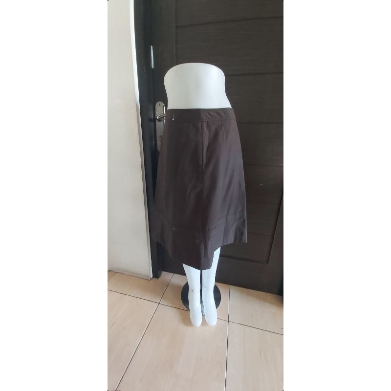 rok coklat licin pl