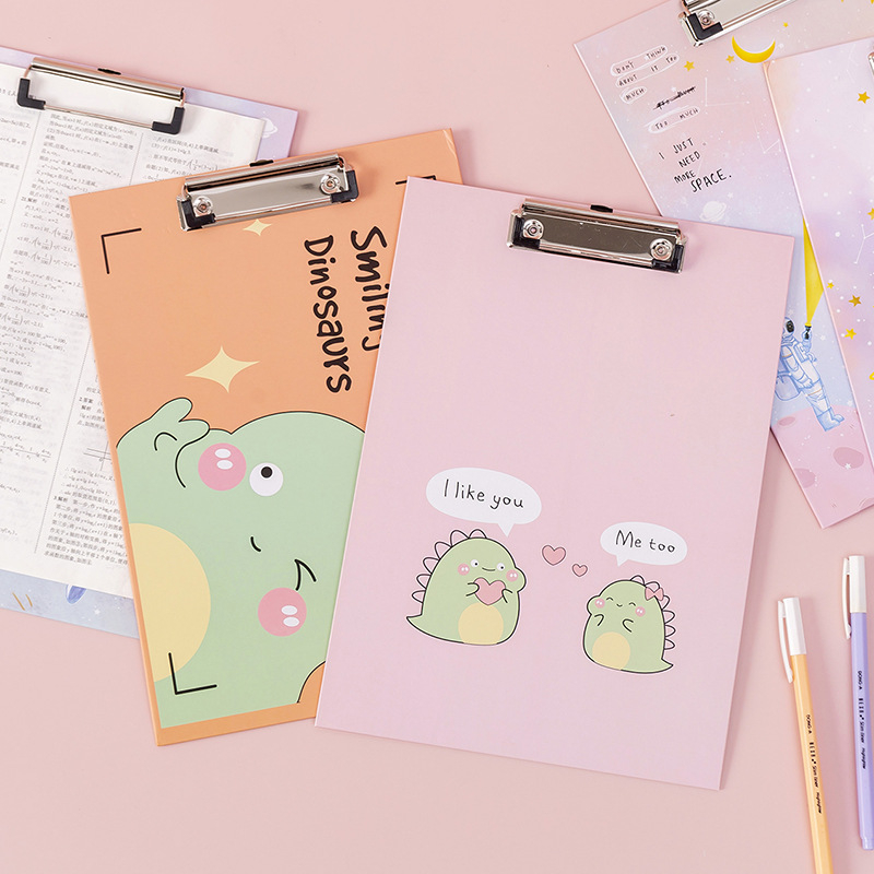 

Papan Clipboard Cute Dino/ Papan Ujian