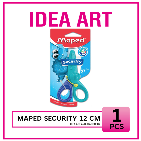 

Gunting Mainan Edukasi Bayi Maped Kidipulse Scissors 12 cm Security Safer Blister