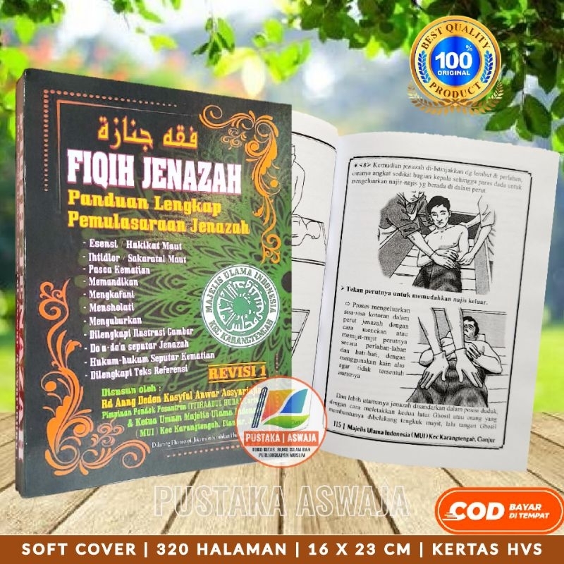 FIQIH JENAZAH Panduan Lengkap Pemulasaraan Jenazah Fiqh Jenazah Buku Tata Cara Memandikan Jenazah Bu