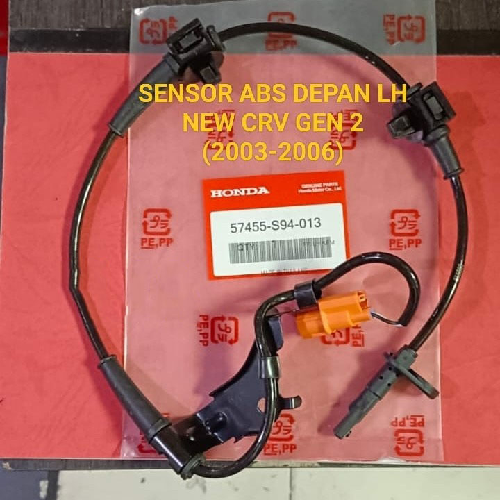 sensor abs depan front kiri Lh new crv gen 2 2002-2006 57455-S9A-013