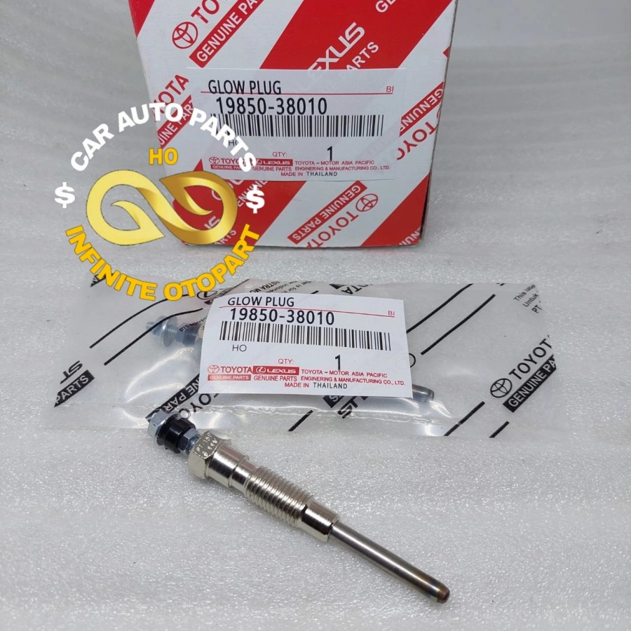 BUSI PEMANAS GLOW PLUG KIJANG 7K DIESEL 1PC 11V HARGA SATUAN 19850-38010 QUALITY