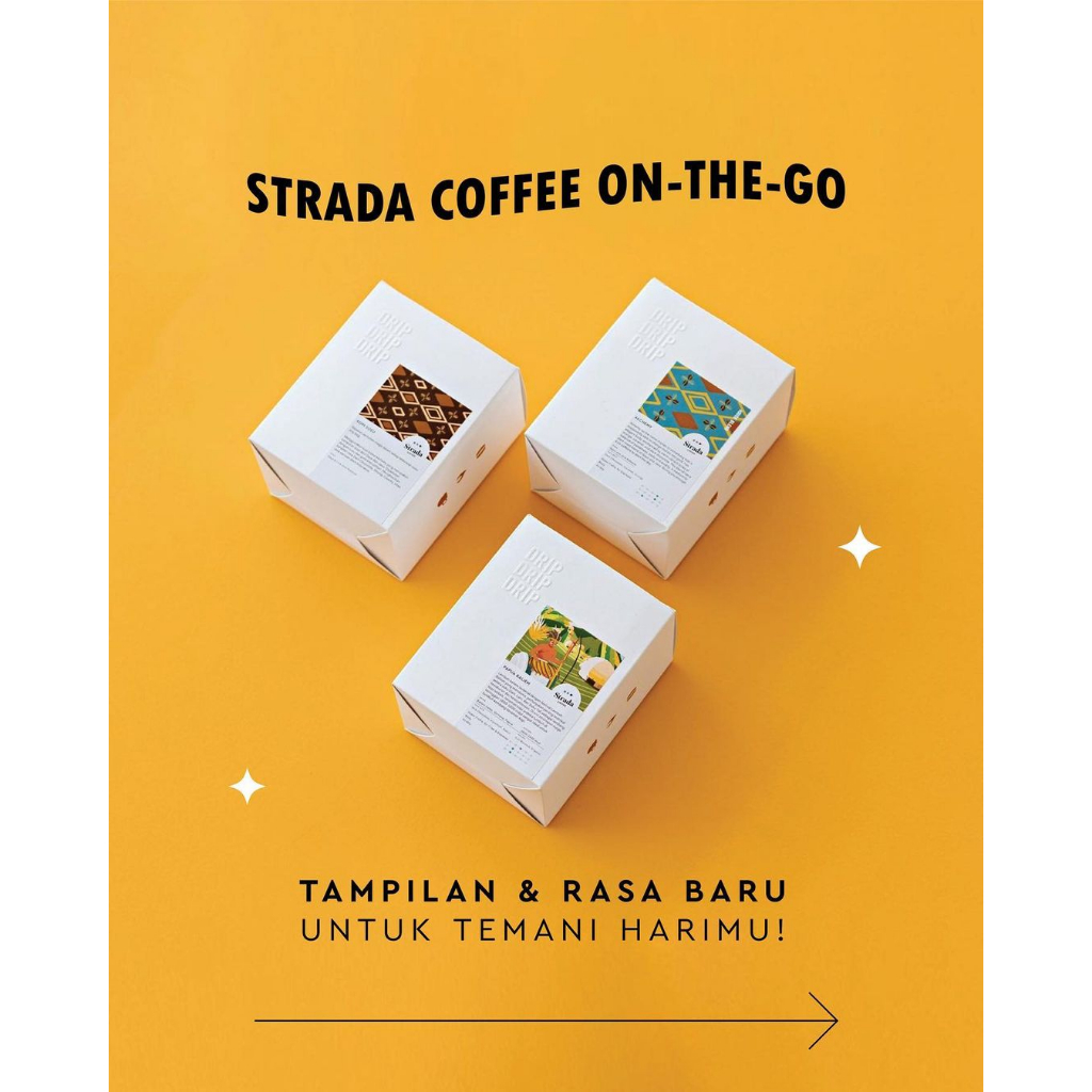 

Drip Bag Strada Coffee On The Go