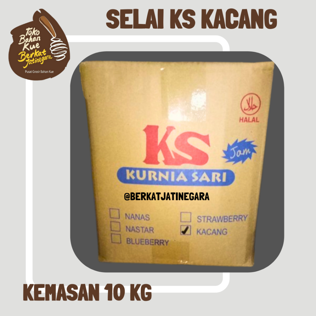 

KS KACANG ( SELAI KACANG) KEMASAN 10 KG