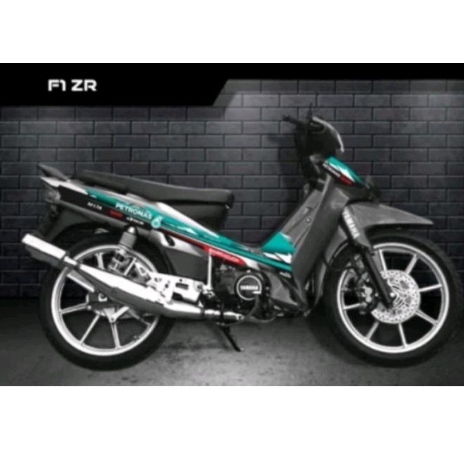 stripping Lis sticker motor variasi Yamaha FIZR Petronas Fiz R Petronas merah f1z R fiz r Petronas