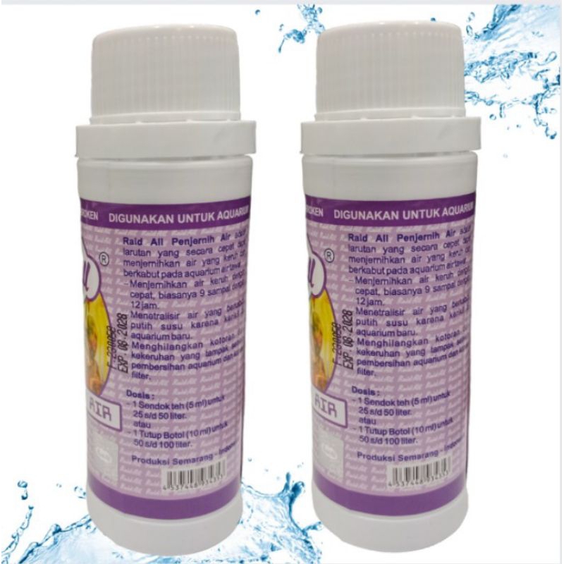 Obat Ikan RAID ALL CLEAR / Penjernih Air 100ML