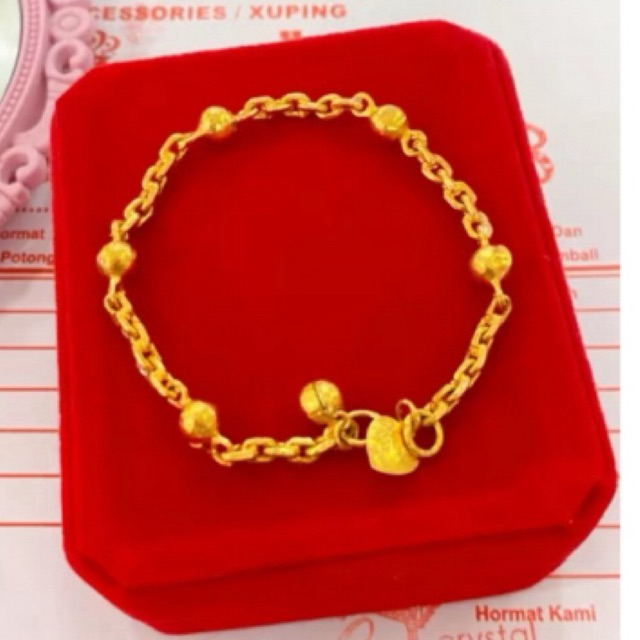 Gelang emas malaysia bersurat bisa tukara tambah
