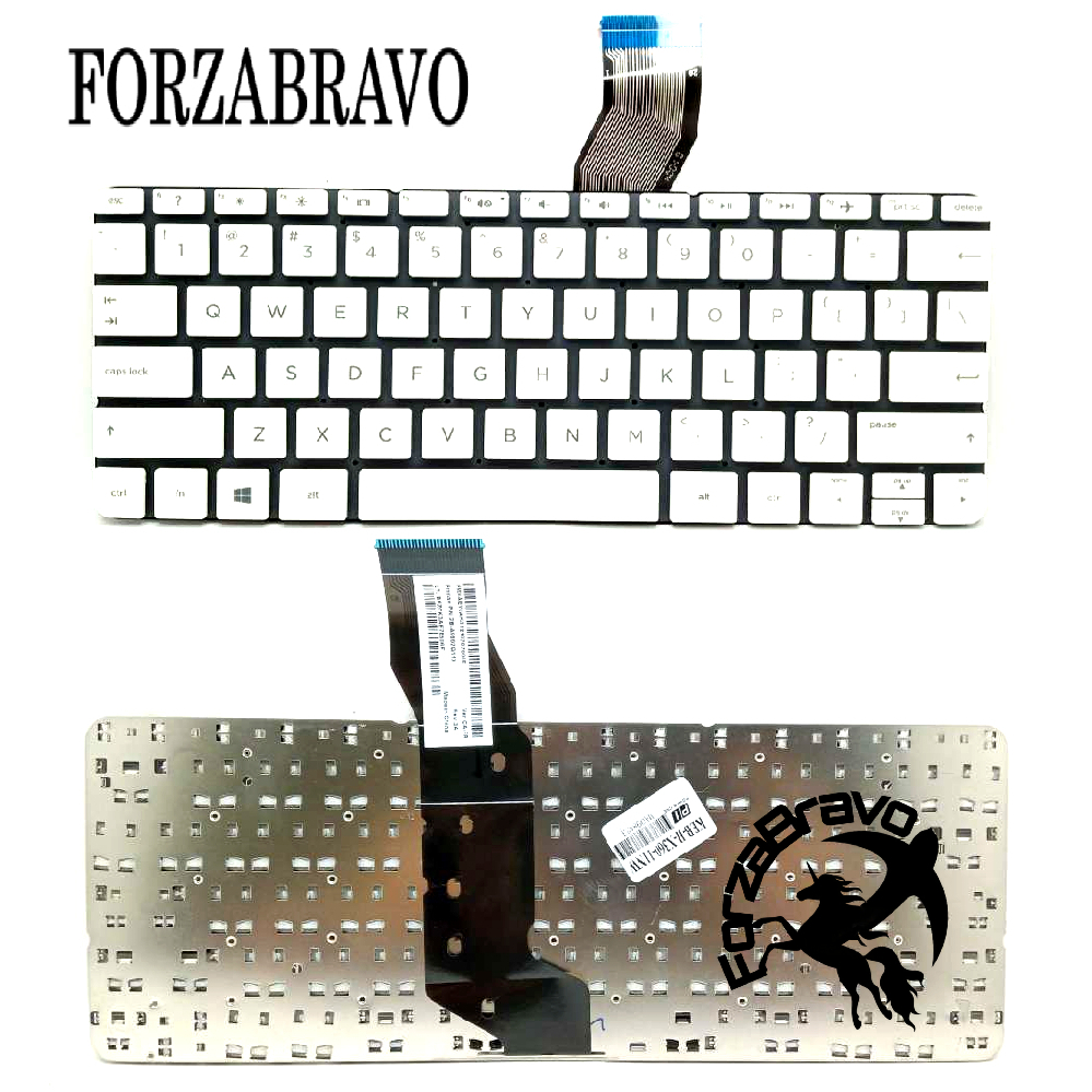 NEW Keyboard Laptop Notebook HP Stream 11-D010wm 11-d011wm 11-d001tu 11-r 11-g 11-p putih