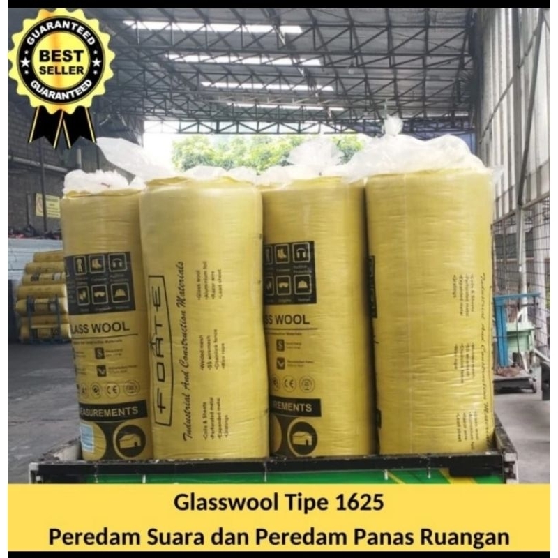 Glasswool peredam panas ruangan peredam suara